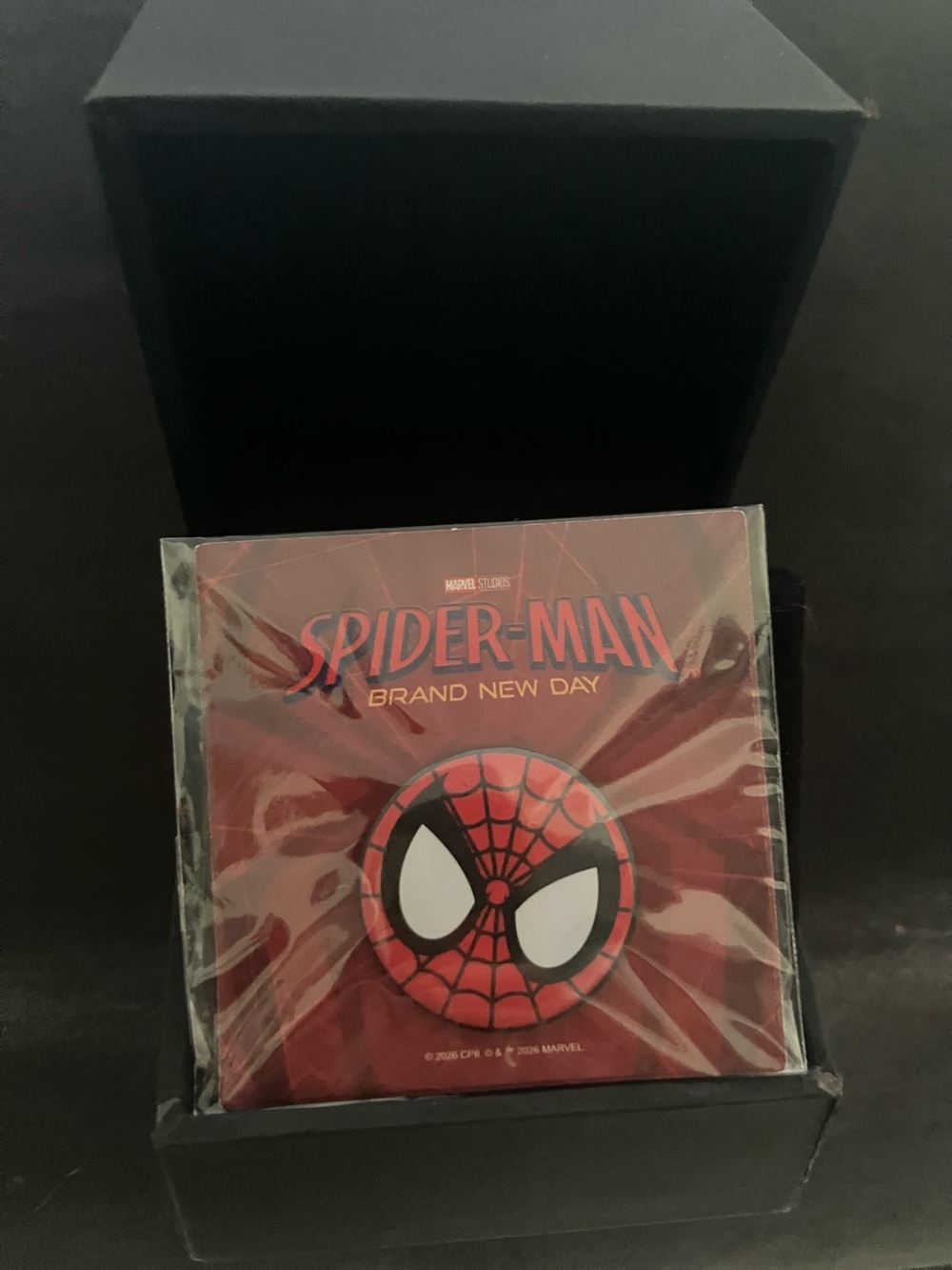 Marvel Spider-Man Red and Black  Pin